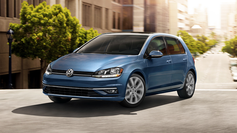 The best press image Volkswagen has of the 2019 Golf, which should have been a sign.